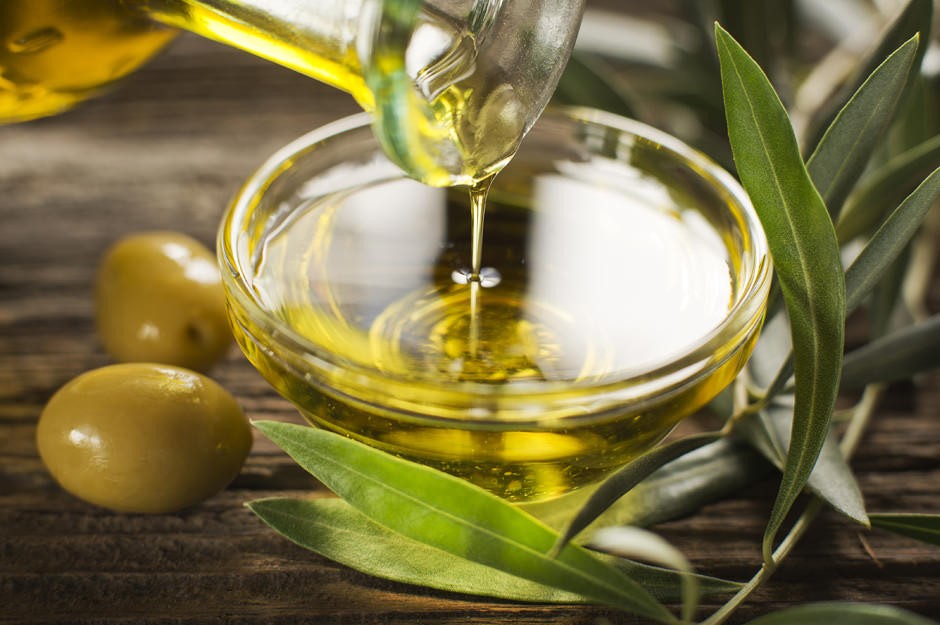 pressing olive oil in Italy
